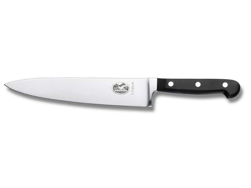 Victorinox Messer Kochmesser Deutsche Form Kochmesser, Schwarz, 200mm Messer24.ch