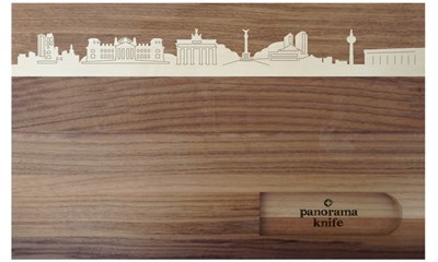 Berlin City, Holzbrett magnetisch