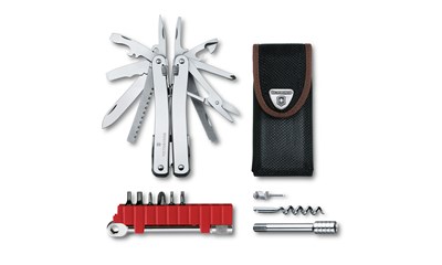 Swiss Tool Spirit X Plus Ratchet, in Nylon Etui