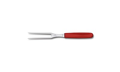 Swiss Classic Tranchiergabel, 15cm, rot, Blister