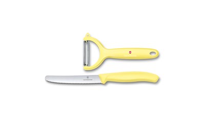 Swiss Classic Set 2pcs Tomatenmesser und Tomaten-/Kiwischäler