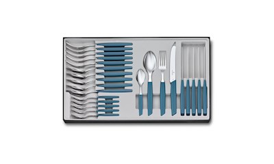 Swiss Modern Besteck-Set (Tomatenmesser), 24-teilig, cornflower