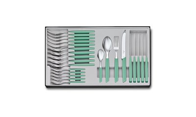 Swiss Modern Besteck-Set (Tomatenmesser), 24-teilig, mint