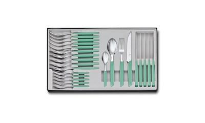 Swiss Modern Besteck-Set (Steakmesser), 24-teilig, mint