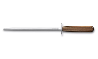 Wood, Abziehstahl, 23 cm, Mittelfeinzug, rund, mod. Ahorn