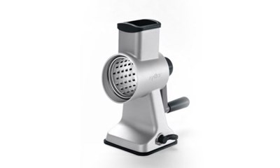 Alu Trommelreibe Set, silber