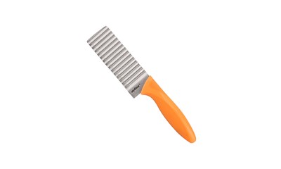 Wellenschnitt Messer 12cm, orange