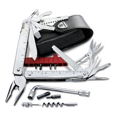 Swiss Tool Plus I mit Leder-Etui