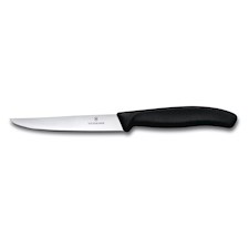 Swiss Classic, Steakmesser, 11cm, gerade, schwarz