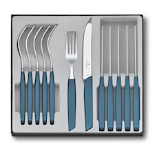 Swiss Modern Besteck-Set (Tomatenmesser), 12-teilig, cornflower