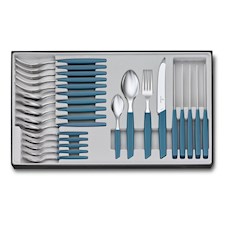 Swiss Modern Besteck-Set (Tomatenmesser), 24-teilig, cornflower