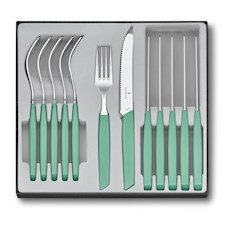 Swiss Modern Besteck-Set (Tomatenmesser), 12-teilig, mint