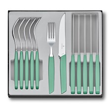 Swiss Modern Besteck-Set (Steakmesser), 12-teilig, mint
