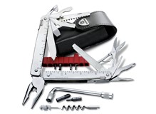Swiss Tool Plus I mit Leder-Etui